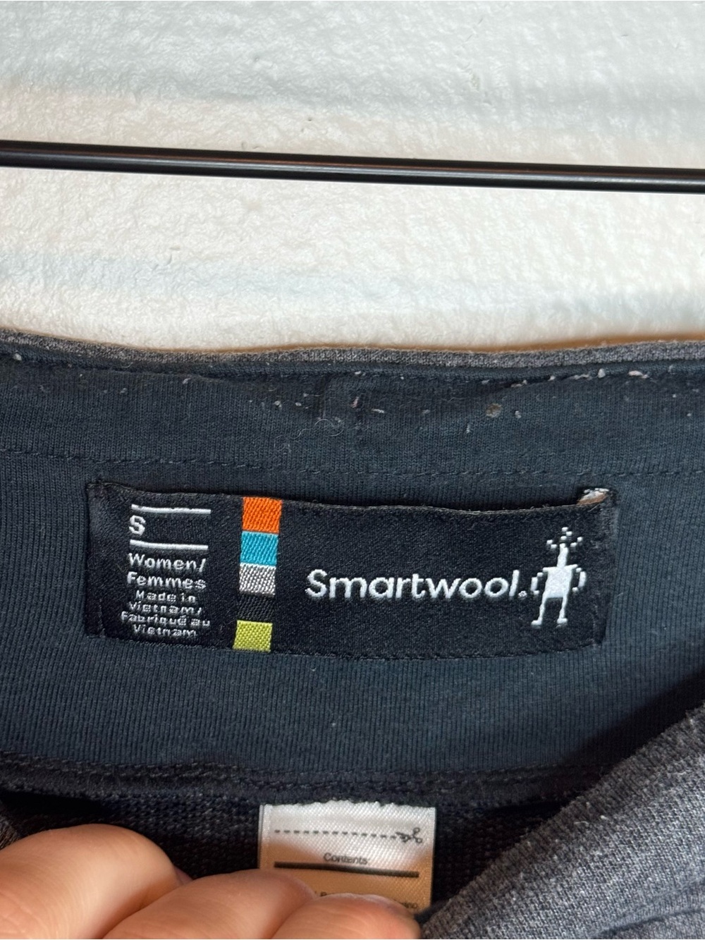 Smartwool Active Reset Skirt Merino Wool Gray - Picture 6 of 11